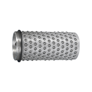 Kuličková klec hliníková, s drážkou pro pojistný kroužek